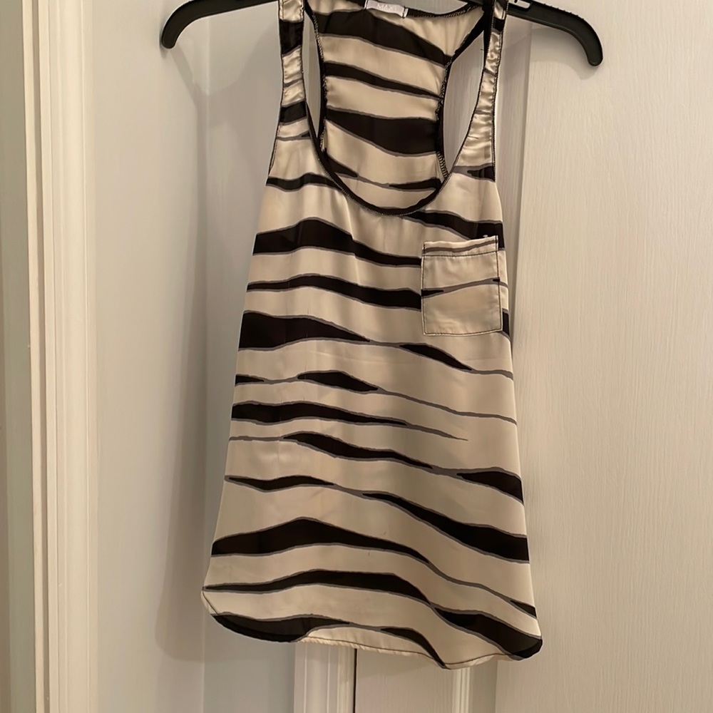 Zebra Print Blouse